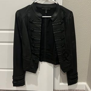 White House Black Market Leather Jacket